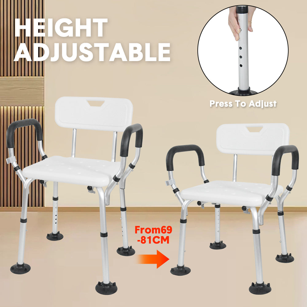 Shower Seat Bath Chair Height Non Shower Seat Medical Disabled Safety Bathroom