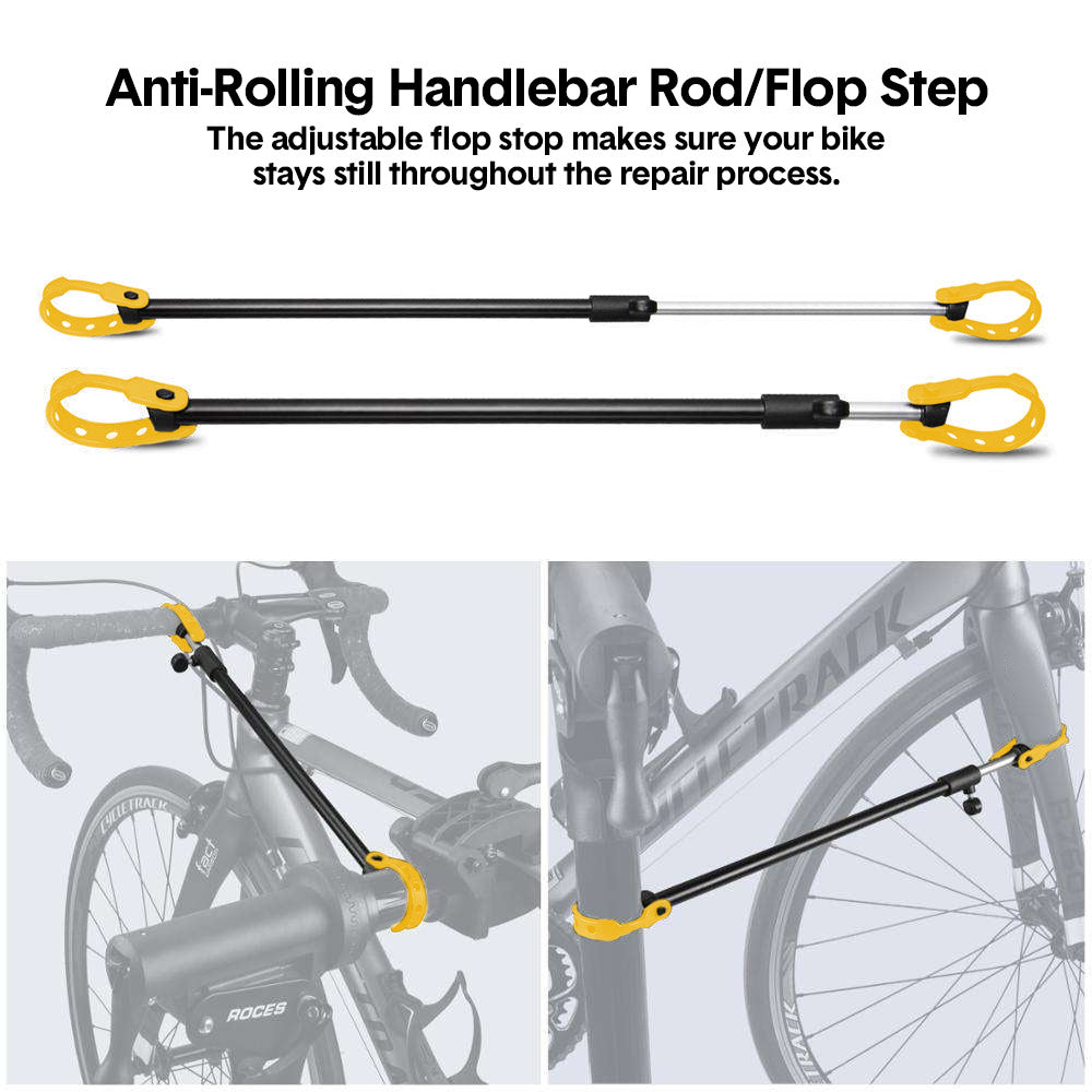 Bike Repair Rack 360 Rotating 40 63Inch Height Bicycle Tray Max Load 60lbs