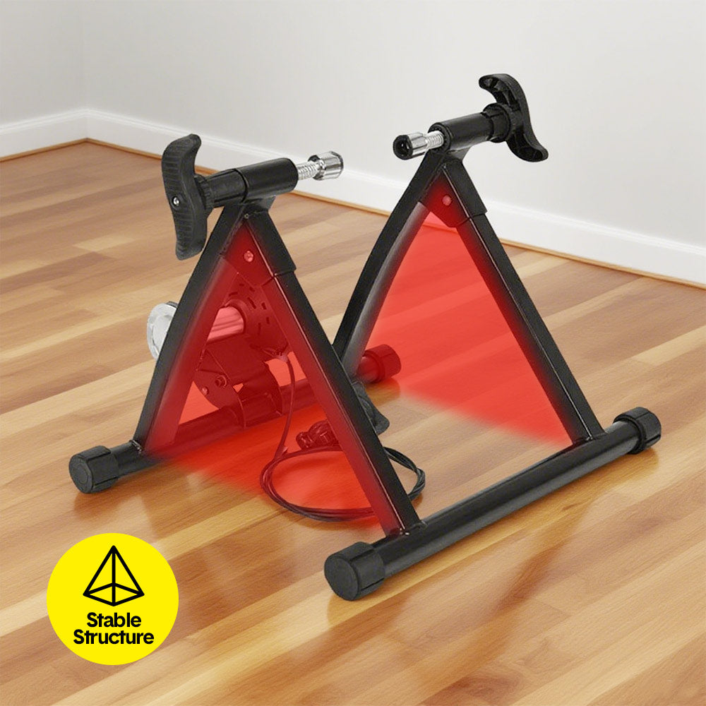 Portable Indoor Exercise Bike Trainer Stand Stand 6 Noise Reduction Wheel