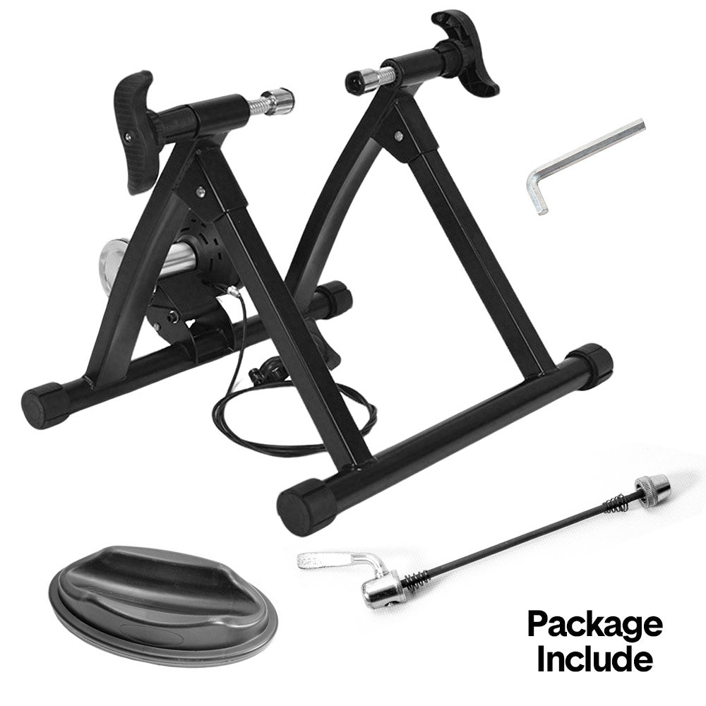 Portable Indoor Exercise Bike Trainer Stand Stand 6 Noise Reduction Wheel