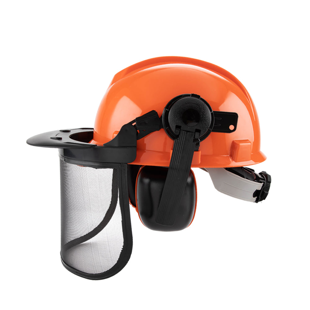 Chainsaw Brushcutter Hard Hat Safety Helmet Face Edge Trimming CE Approved