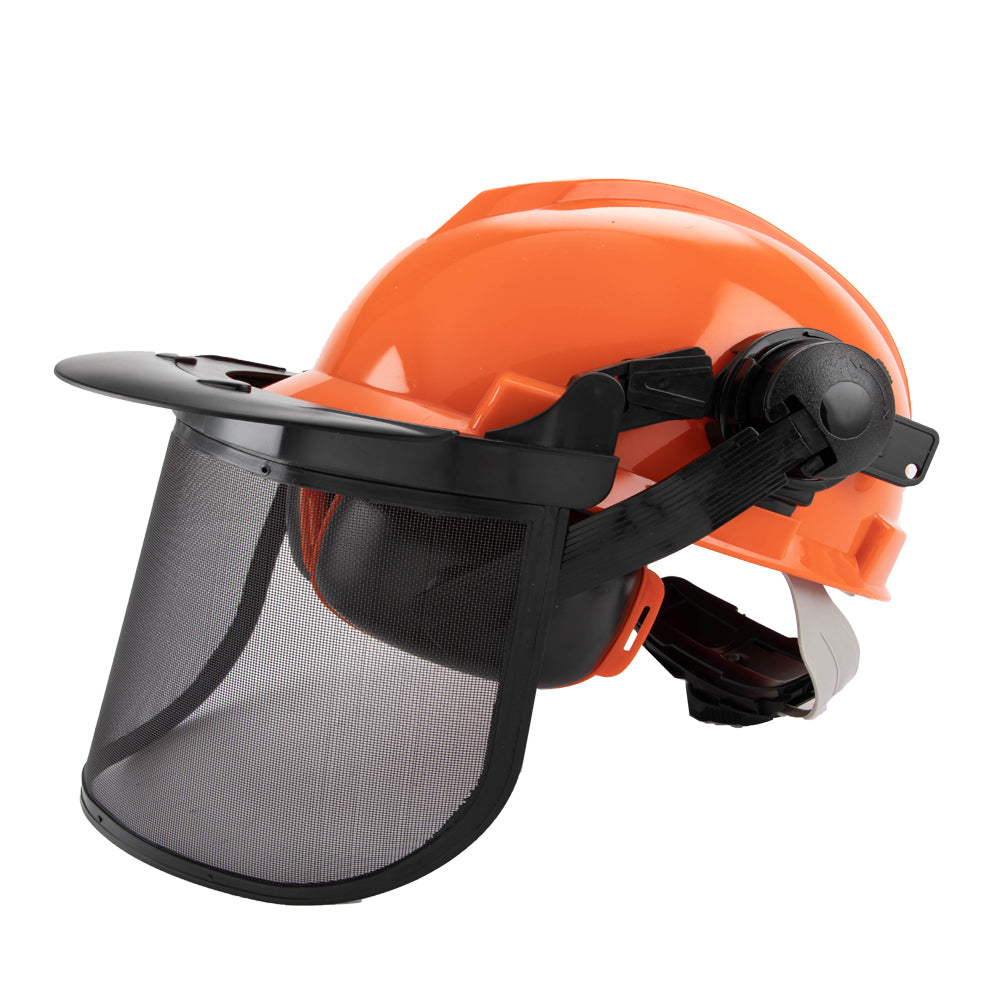 Chainsaw Brushcutter Hard Hat Safety Helmet Face Edge Trimming CE Approved