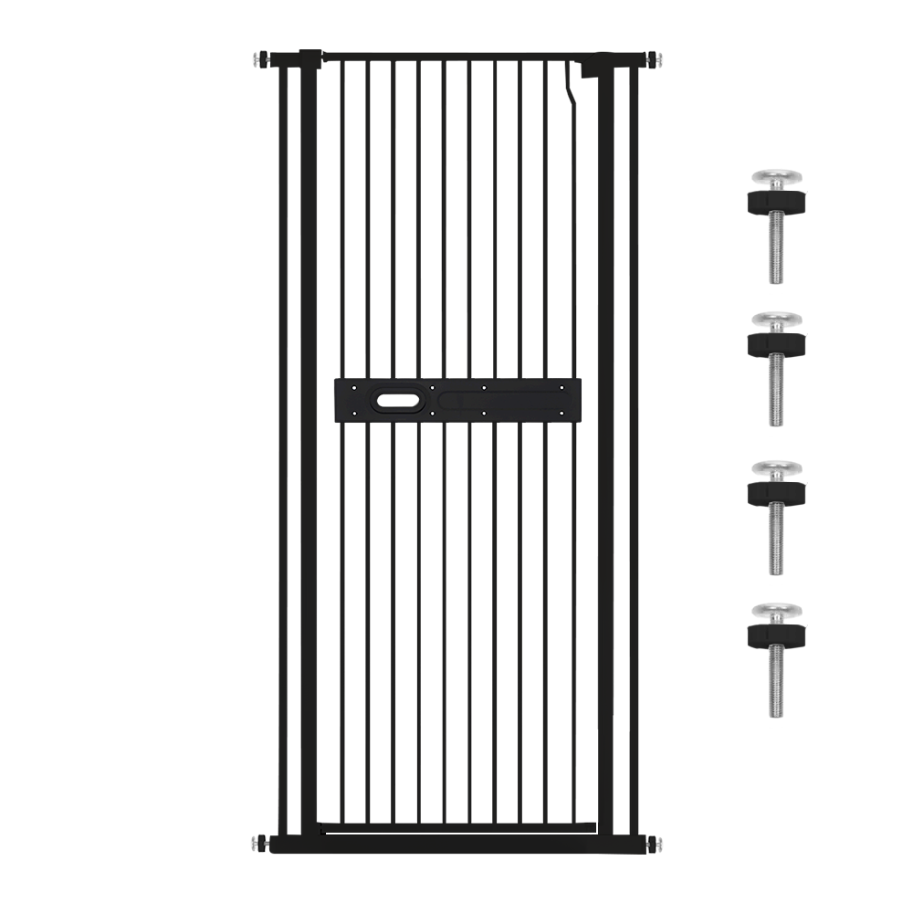 Alston Extra Tall 150cm Baby Pet Security Gate Balck Safety Gate - 626415