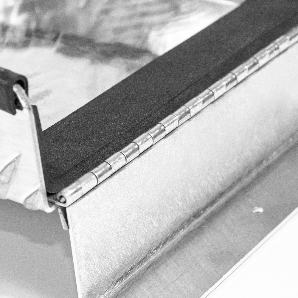Truma Cowl Cover Silver Universal Aluminum Checker Truma Water Heater 27x15x4cm
