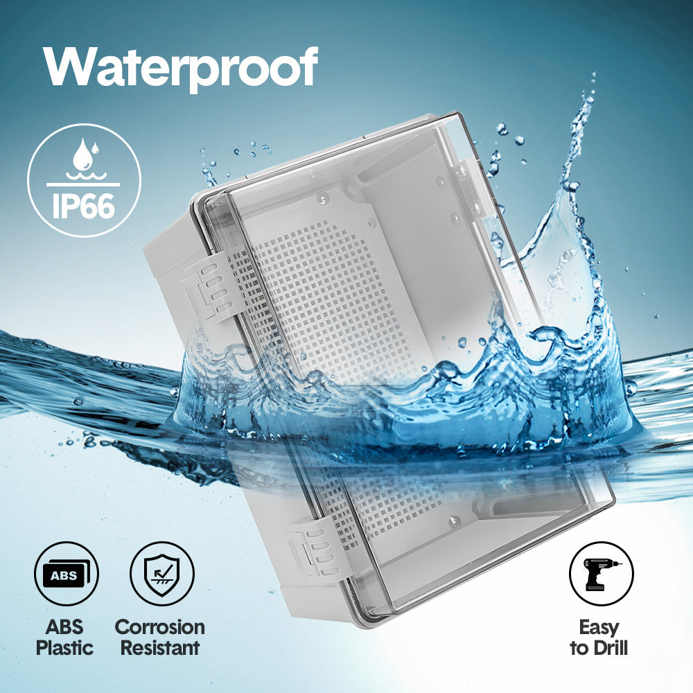 Electrical ABS Junction Box IP66 Electrical Electrical Project 30x20x17cm