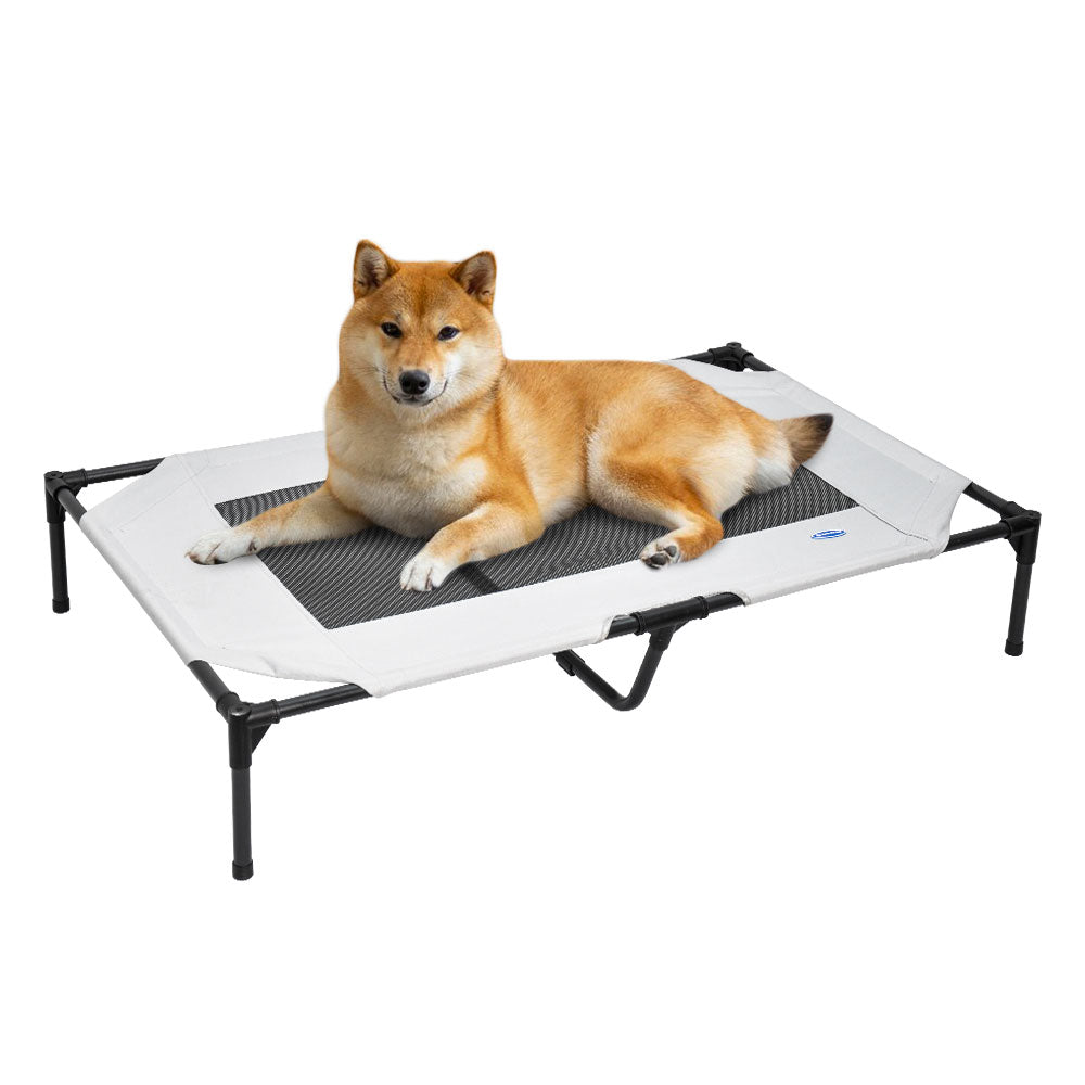 Raised Dog Bed Large Elevated Pet Bed Scratch & Moisture Seasons Max Load 100kg
