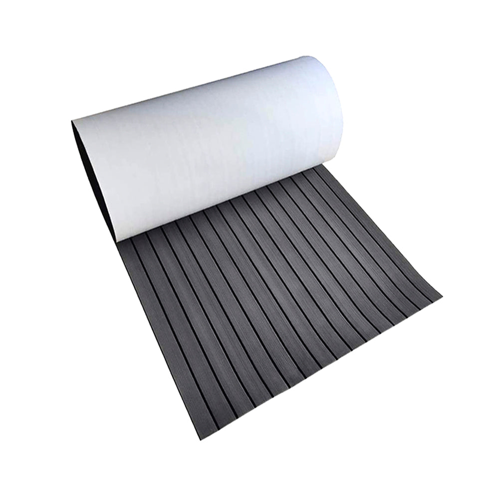 EVA Foam Boat Flooring Mat Decking Boat Flooring Surfboard 240cmx90cm Dark Grey
