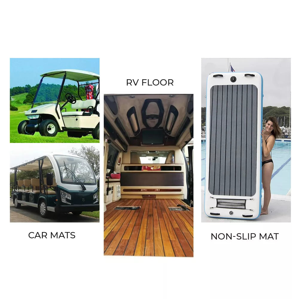 EVA Boat Flooring Mat Boat Mat Boat Flooring Yacht Kayak Surfboard 240cmx90cm