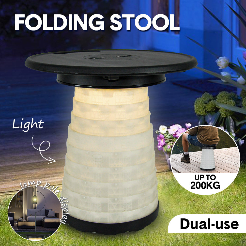 Multi Functional Outdoor Stool Aussie Night Camping Assembly Anti Corrosion PP