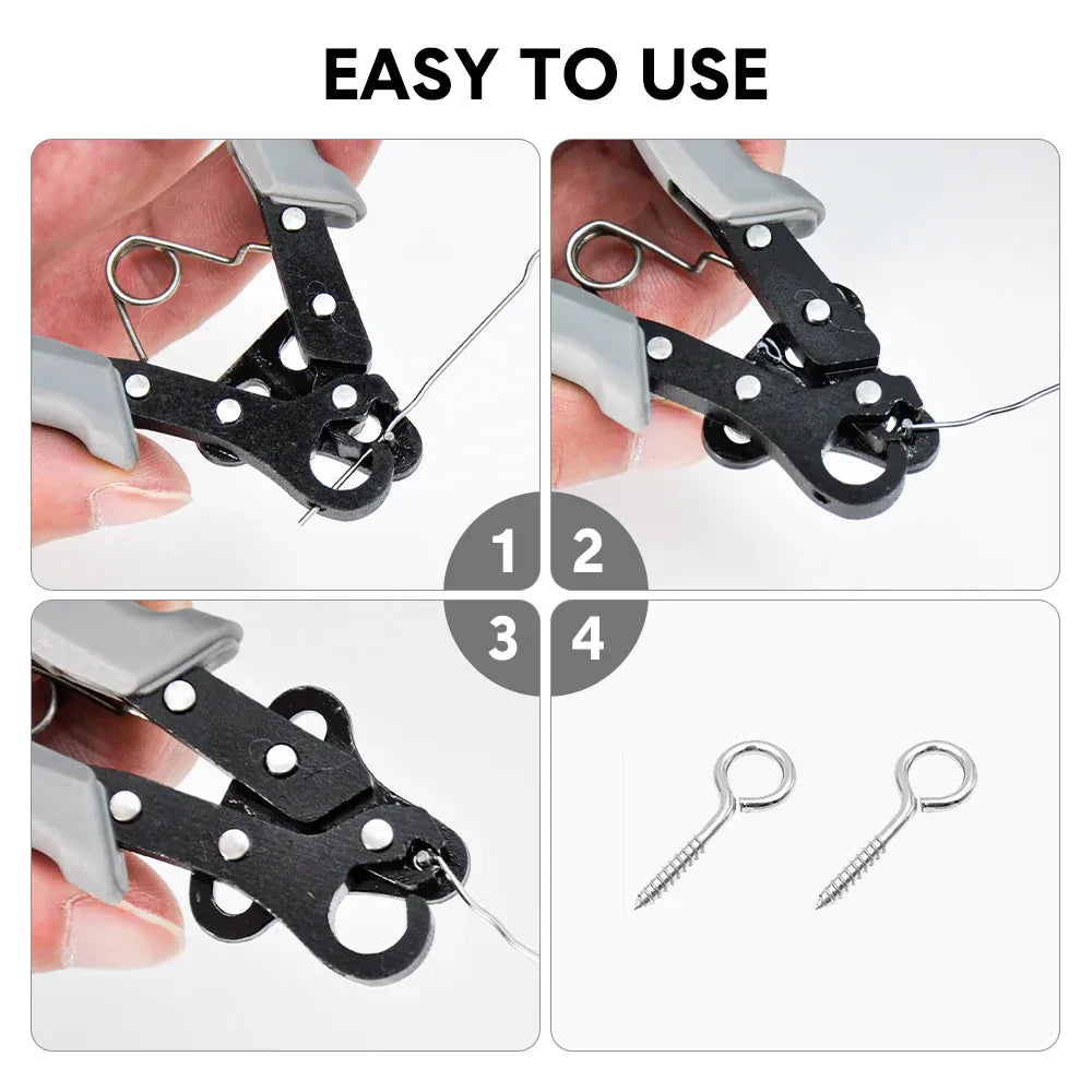 One Step Looper Plier 1.5mm Looper Wire 0.3 1.5mm Craft Wire DIY Tool 0.3–1.5mm