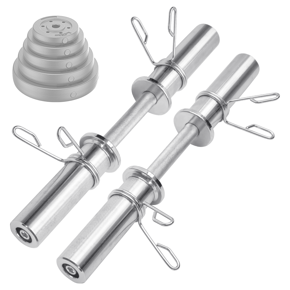 Olympic Barbell Bar 50cm Dumbbell Pair 100kg 2 Olympic Strength Training