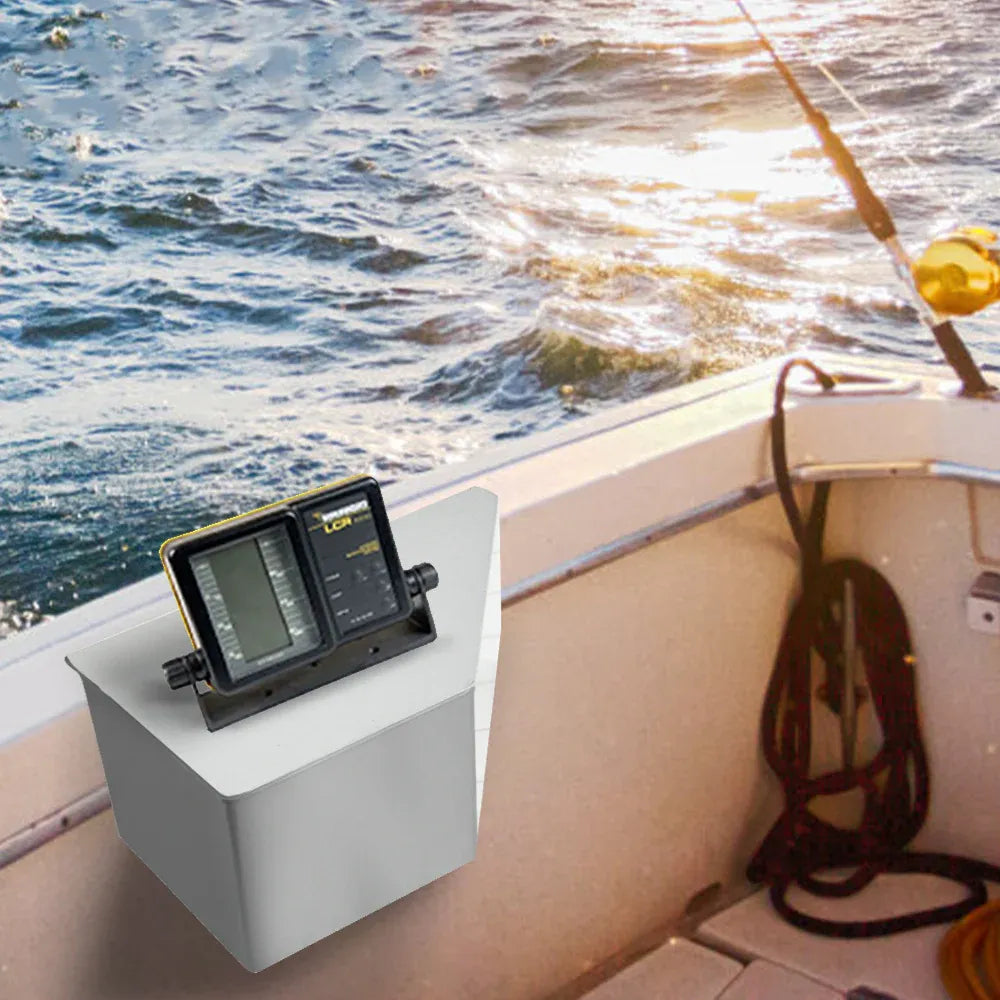 Side Console Boat Switch Panel Sounder Mount Finder Mount Oxidation Aluminium