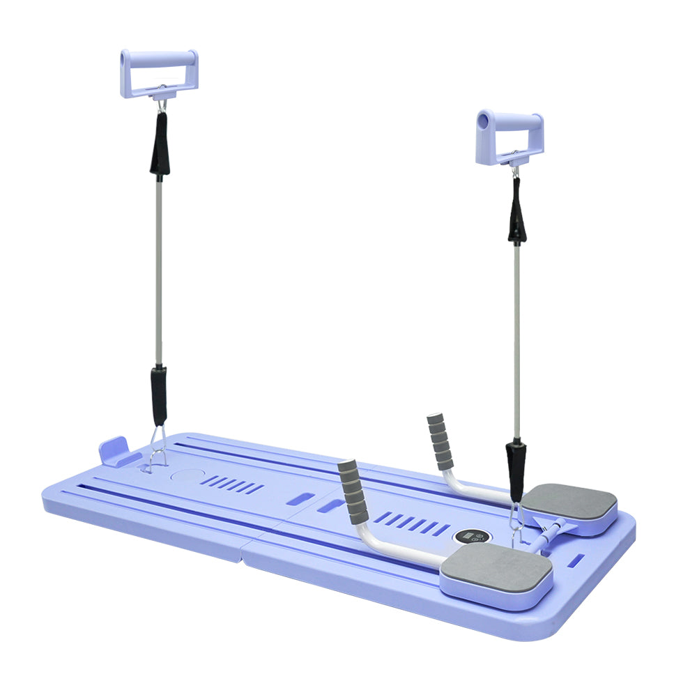 Foldable Pilates Board Reformer 4 1 Core Exercise Set Ab Full Body Fitness