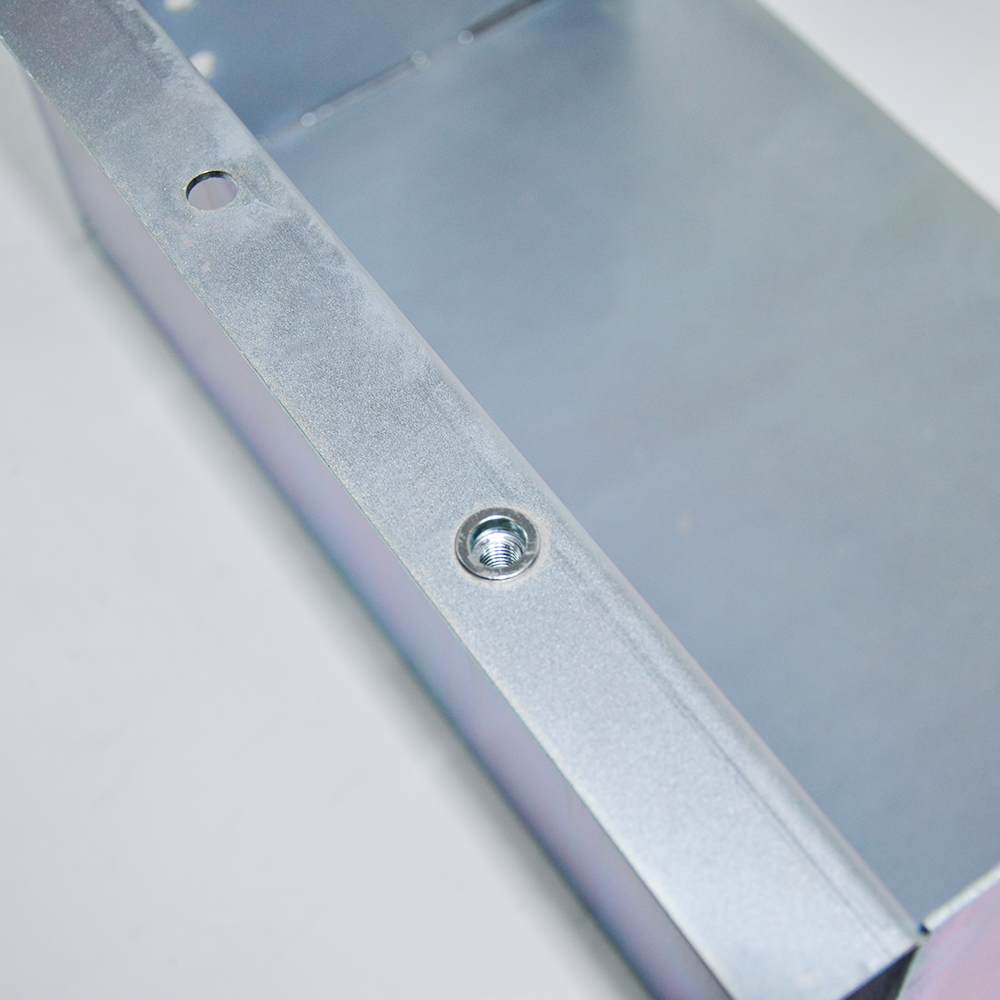 Battery Box Set Sturdy Galvanized Trailer battery 160mm 350mm wide Height 250mm