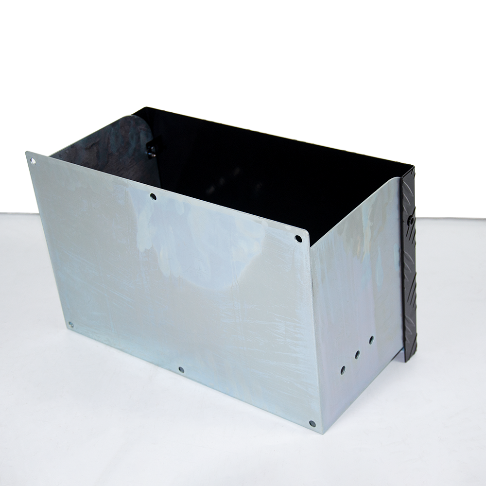Battery Box Set Sturdy Galvanized Trailer battery 160mm 350mm wide Height 250mm