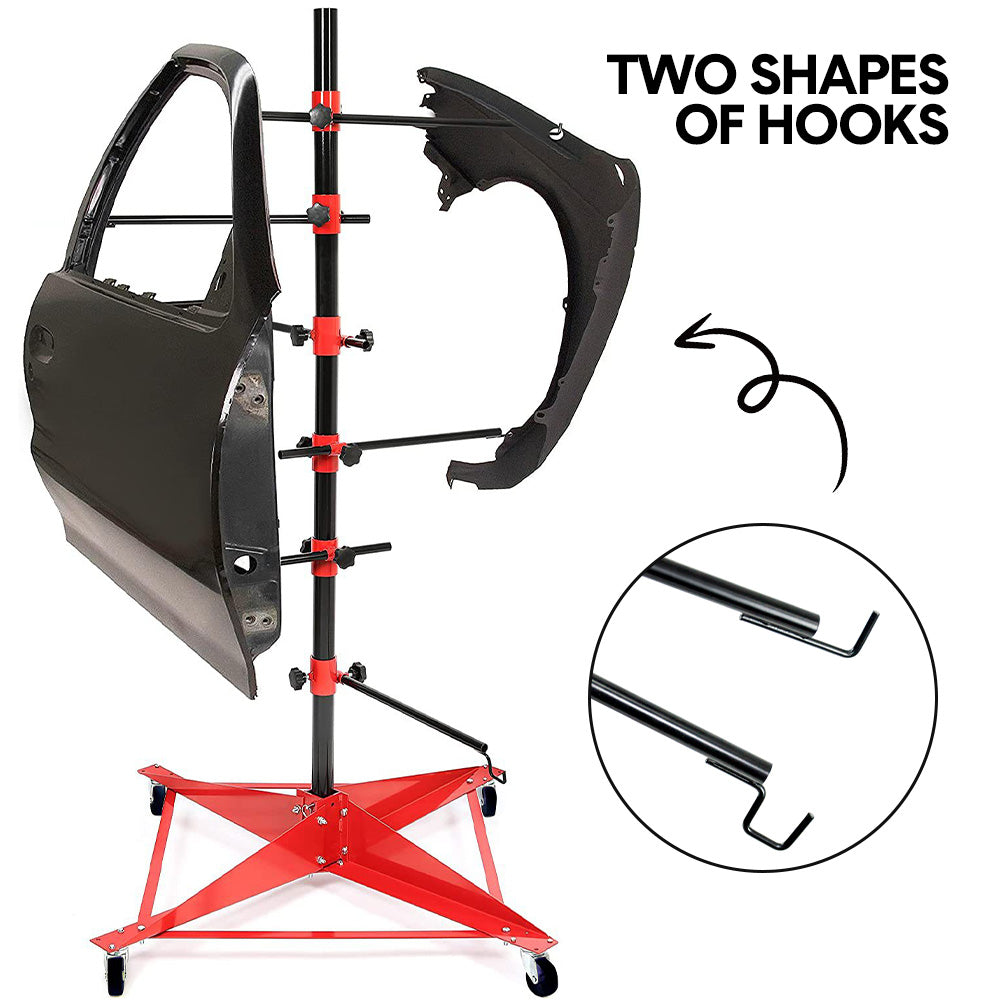 Universal Auto Paint Stand Paint Paint 4 6 Automotive Doors Fenders Bumpers