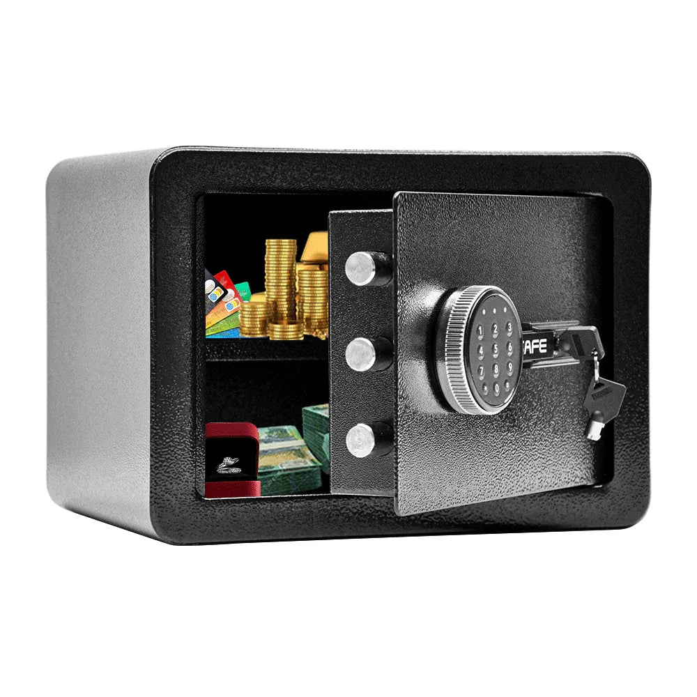 All Steel Safety Box Wall Mountable Fireproof Mini Safe Box Hotel Money Safe