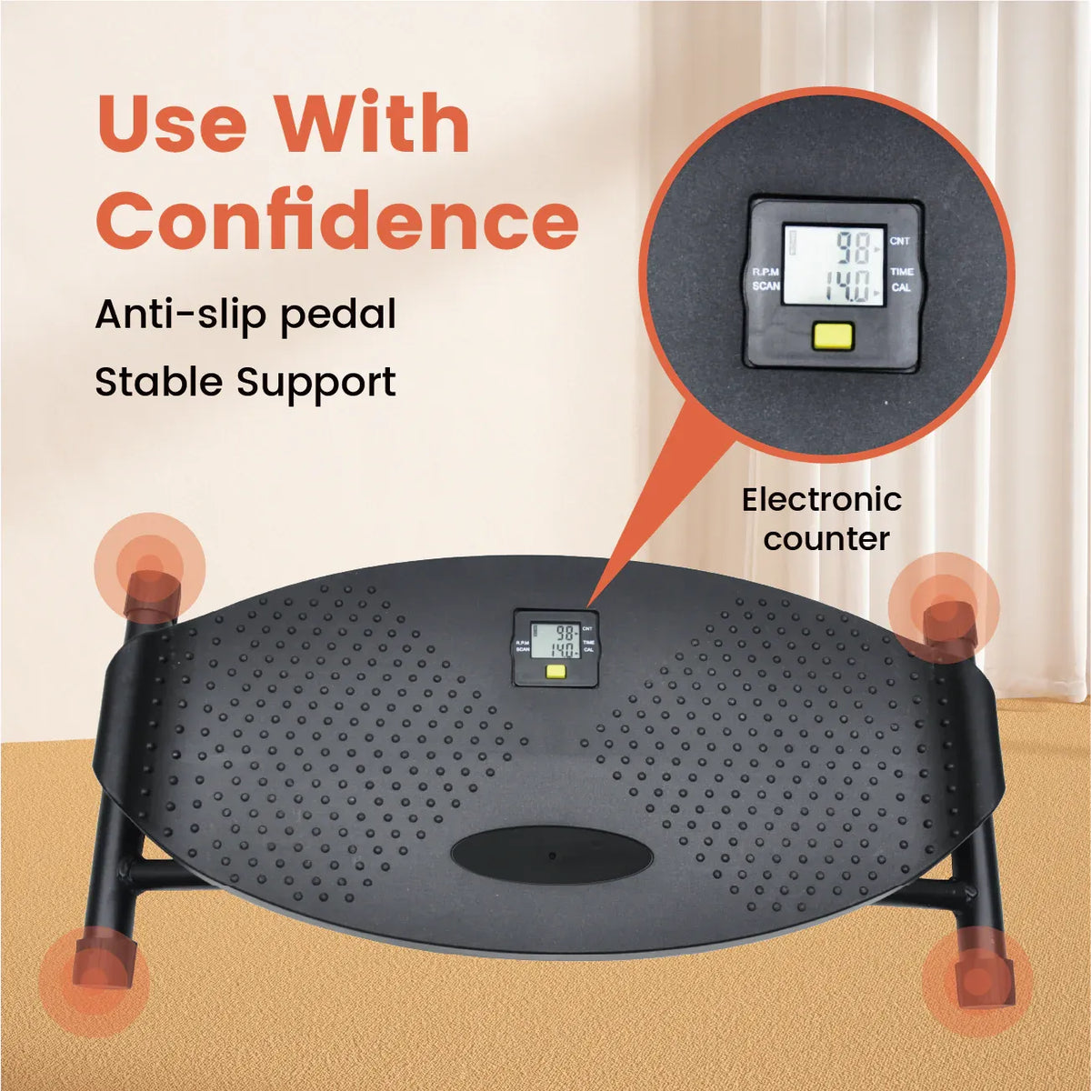 Simulate Ski Training Board Non Slip Training 2 Full Body Fitness Equipment