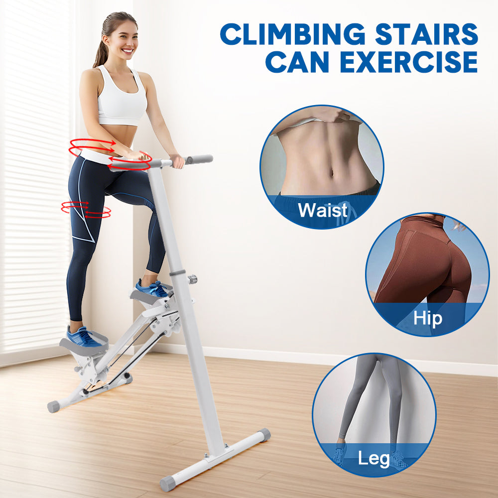 Foldable Stair Stepper for Gym Exercise Height Vertical 150kg Full Body Workout