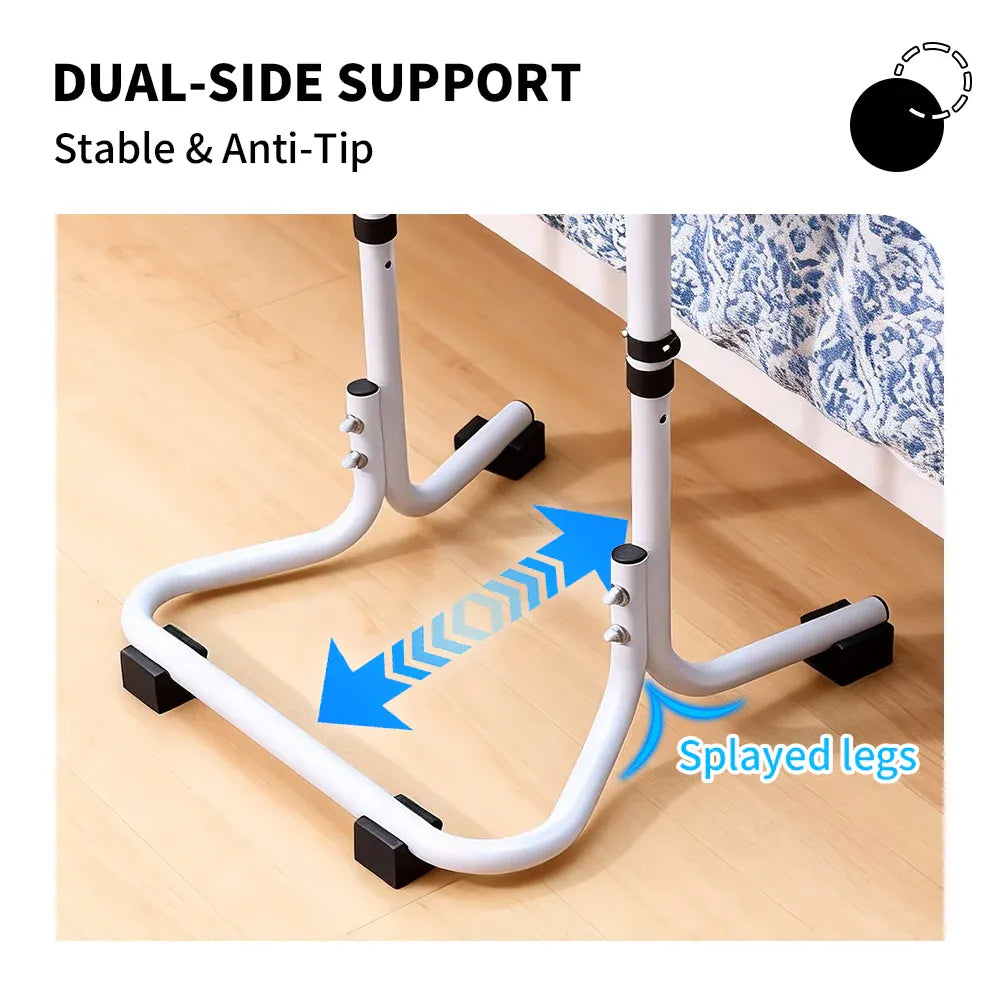 Mobility Standing Aid Aluminium Alloy Handrail Assistance Bearing Capacity 100kg