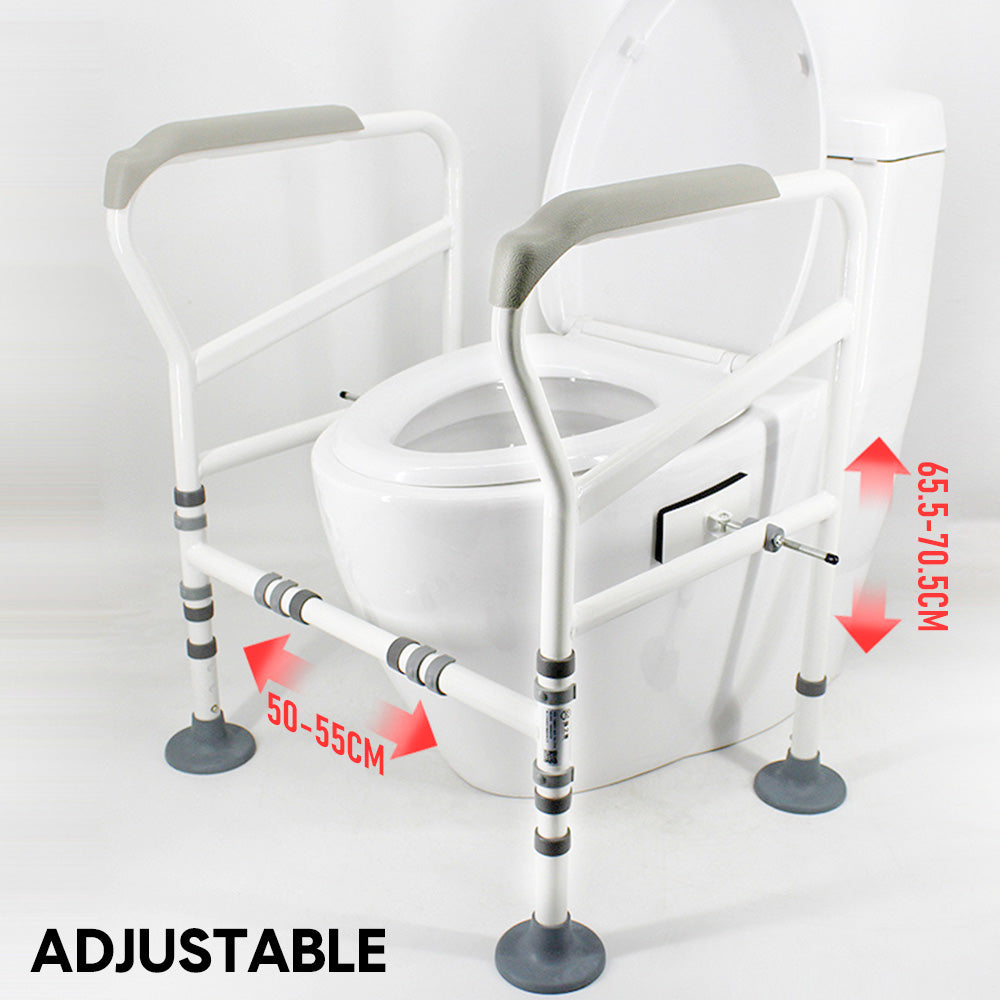 Toilet Frame Support Standing Disability Assist Aid Disabled Max Load 150Kg