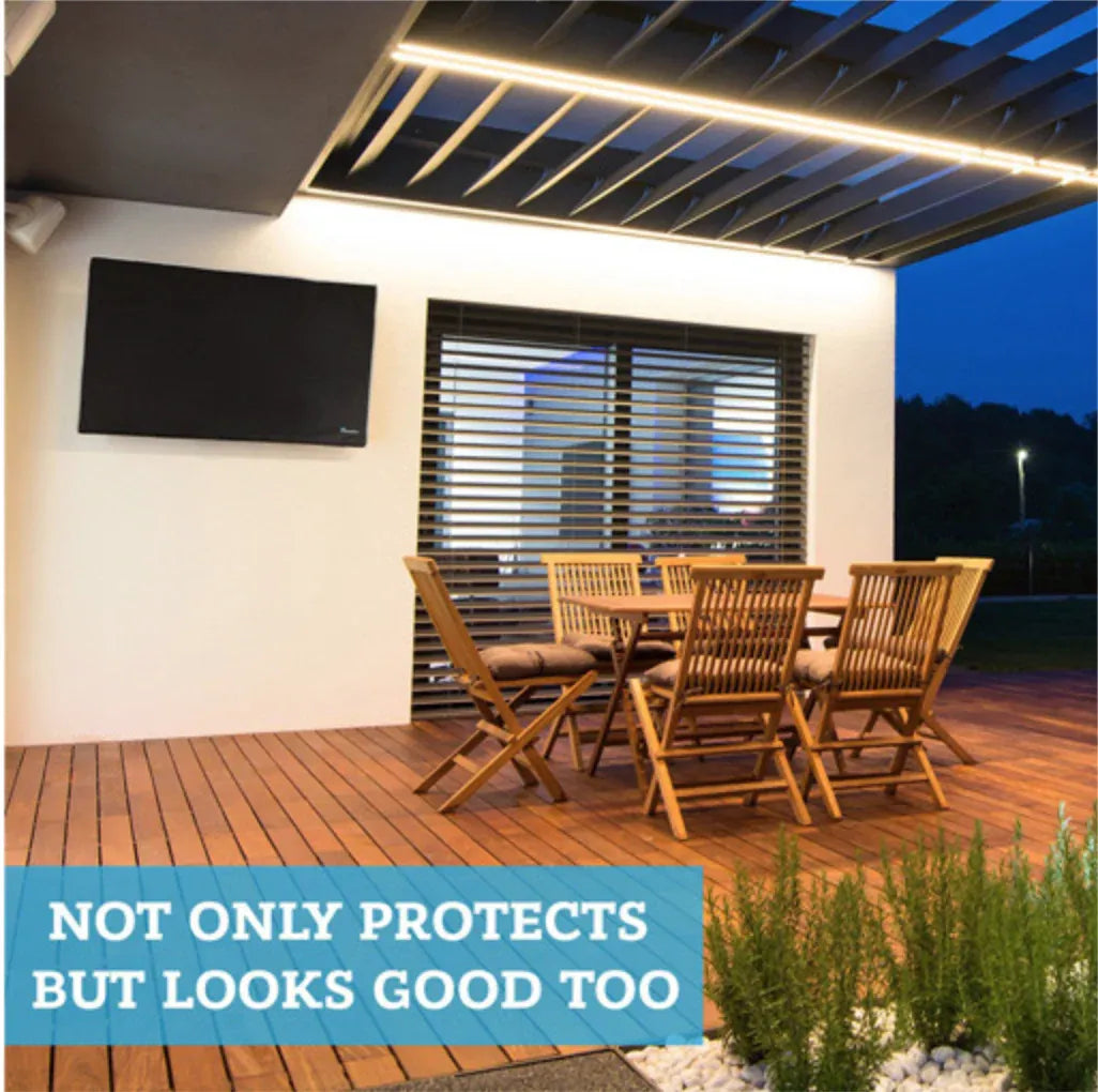 Dust proof Outdoor TV Flat Television Waterproof Controller Pocket L 50-52 Inch