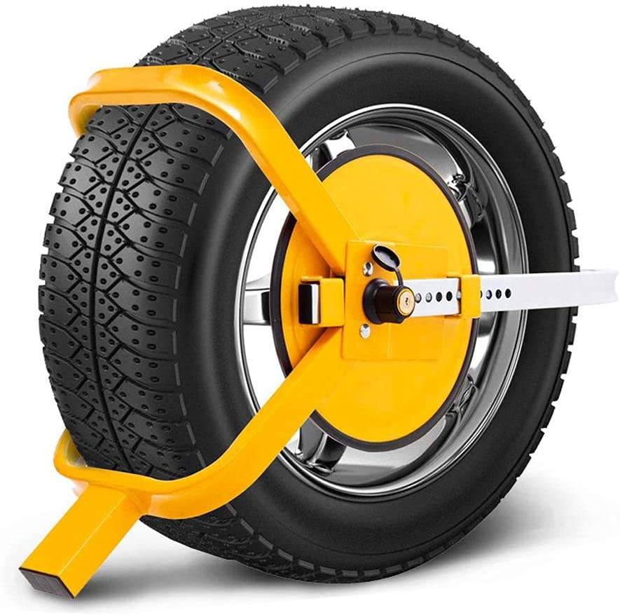 Wheel Clamp Defender Tyre Lock 13 14 15 195mm 230mm 2 Theft 1 Year Warranty