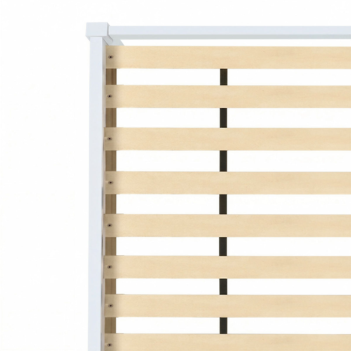 Artiss Bed Frame Single Size Wooden White JADE