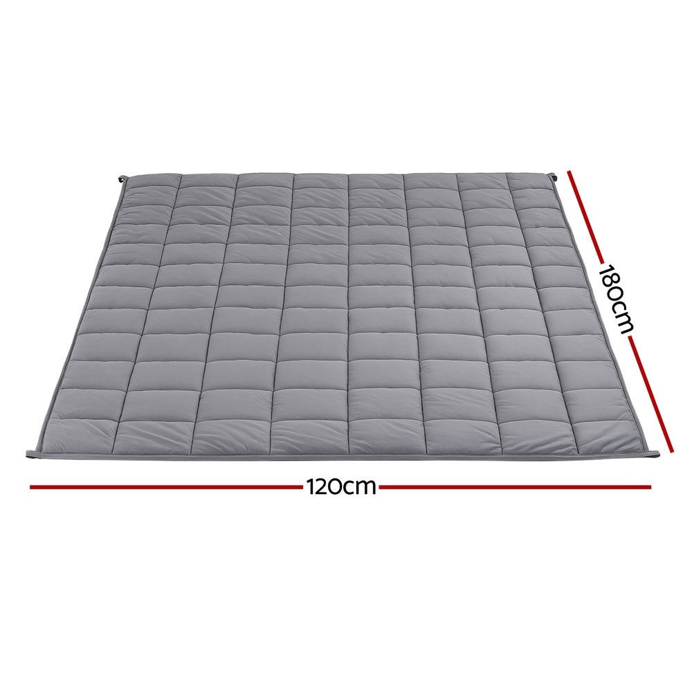 Giselle 5.5KG Weighted Blanket Adults Kid Anti - WBLANKET-DUAL-180-55KG