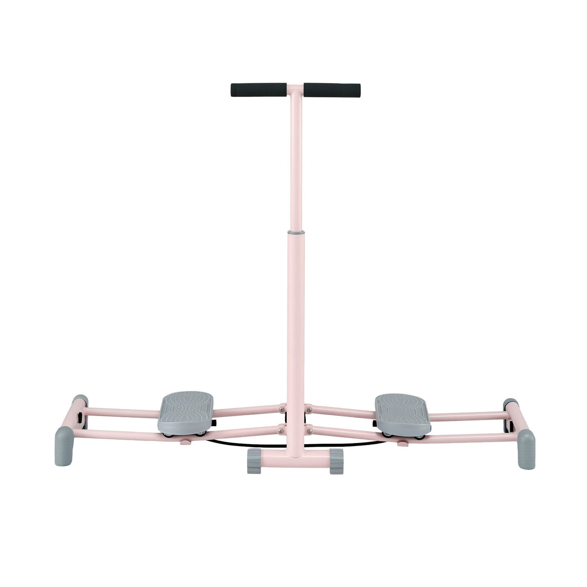 Everfit Foldable Ski Exercise Machine Leg Thigh Trainer Home Fitness Cardio Pink