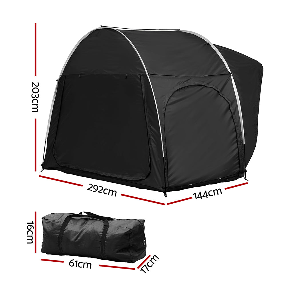 Weisshorn Camping Tent Car SUV Rear Hatchback Tents Canopy - XFEL-TENT-CAR-BK