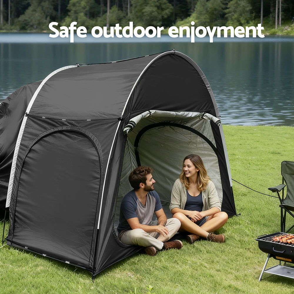 Weisshorn Camping Tent Car SUV Rear Hatchback Tents Canopy - XFEL-TENT-CAR-BK