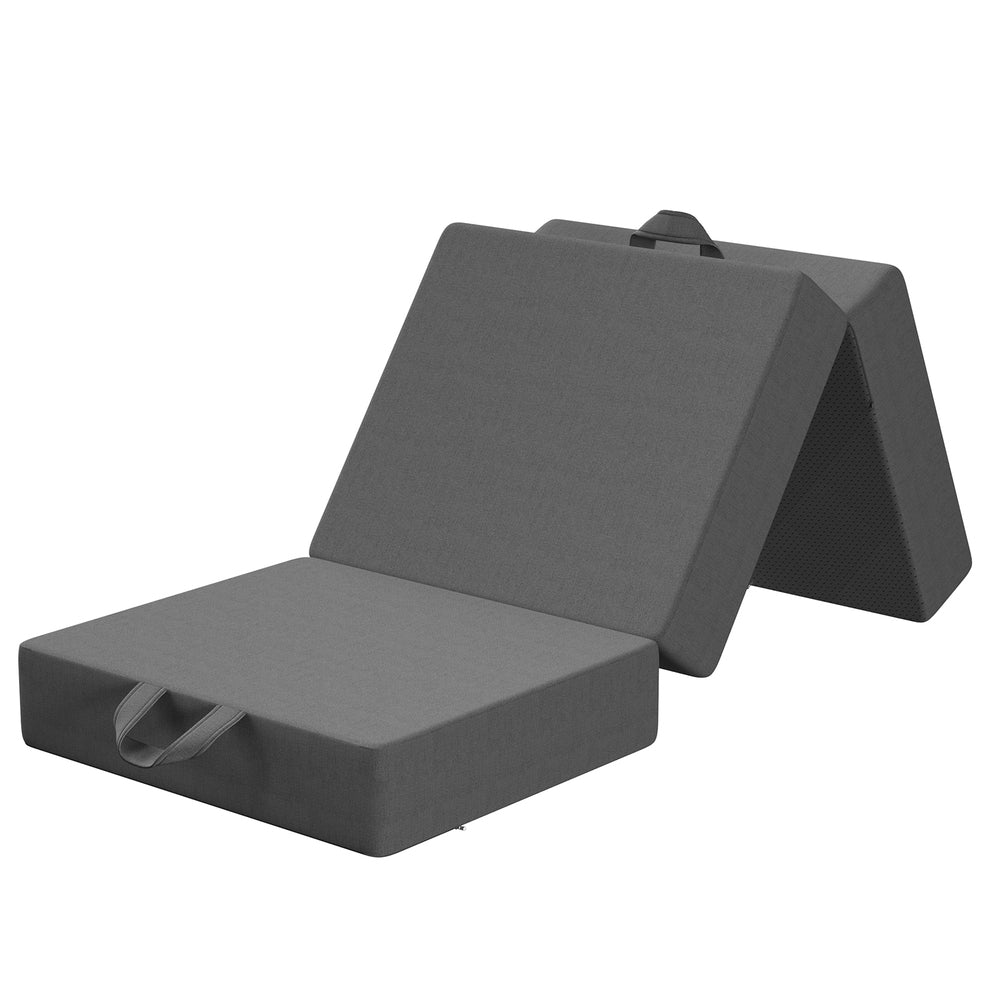 15cm Small Single BedStory 3-Fold Mattress Folding Foam - XFGH-MA-L-FD-15-SS-GY