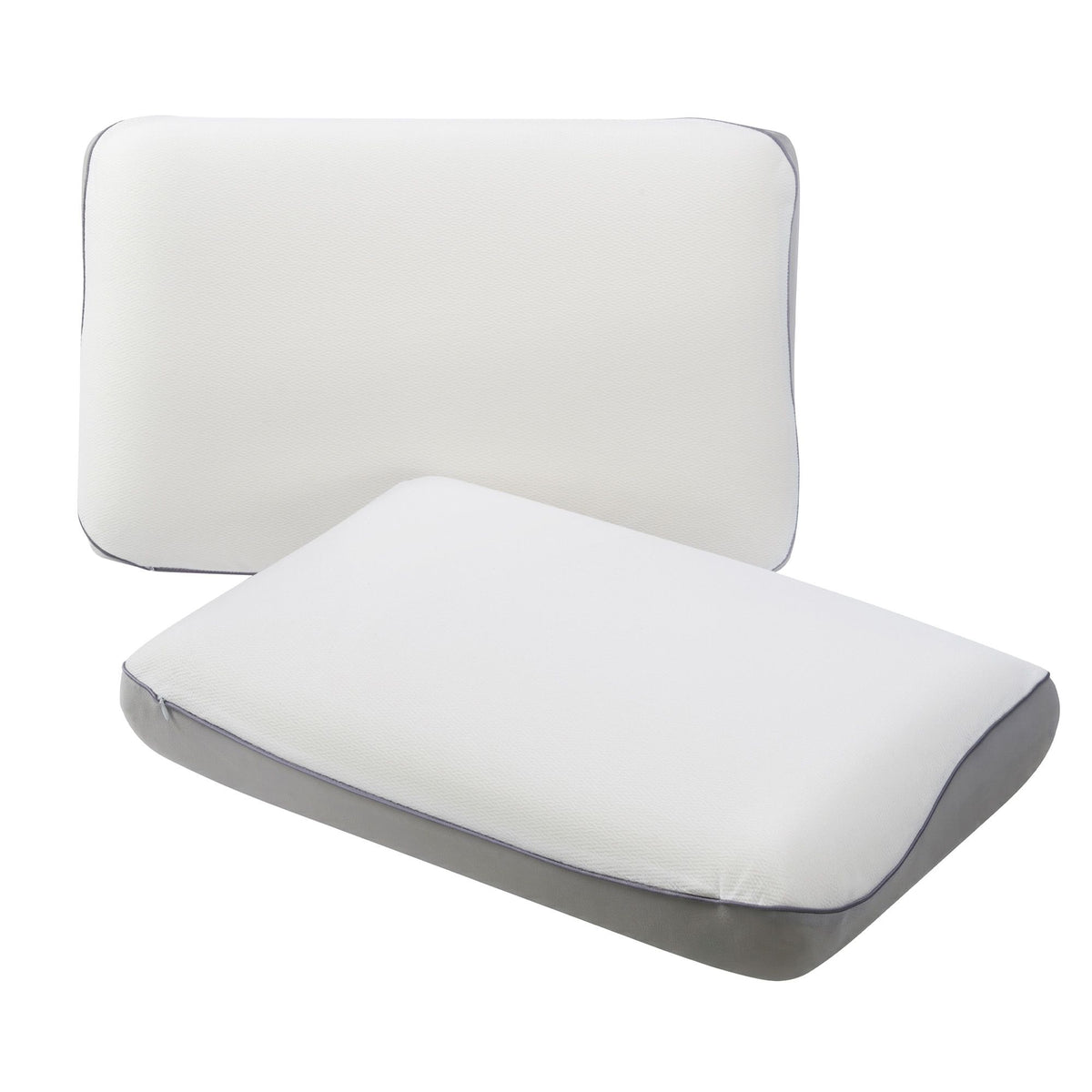 ROOMSENSE Reversible Dual-Sided Memory Foam Pillow, Ice-Coo - XFKF-PL-1168R-WHX2