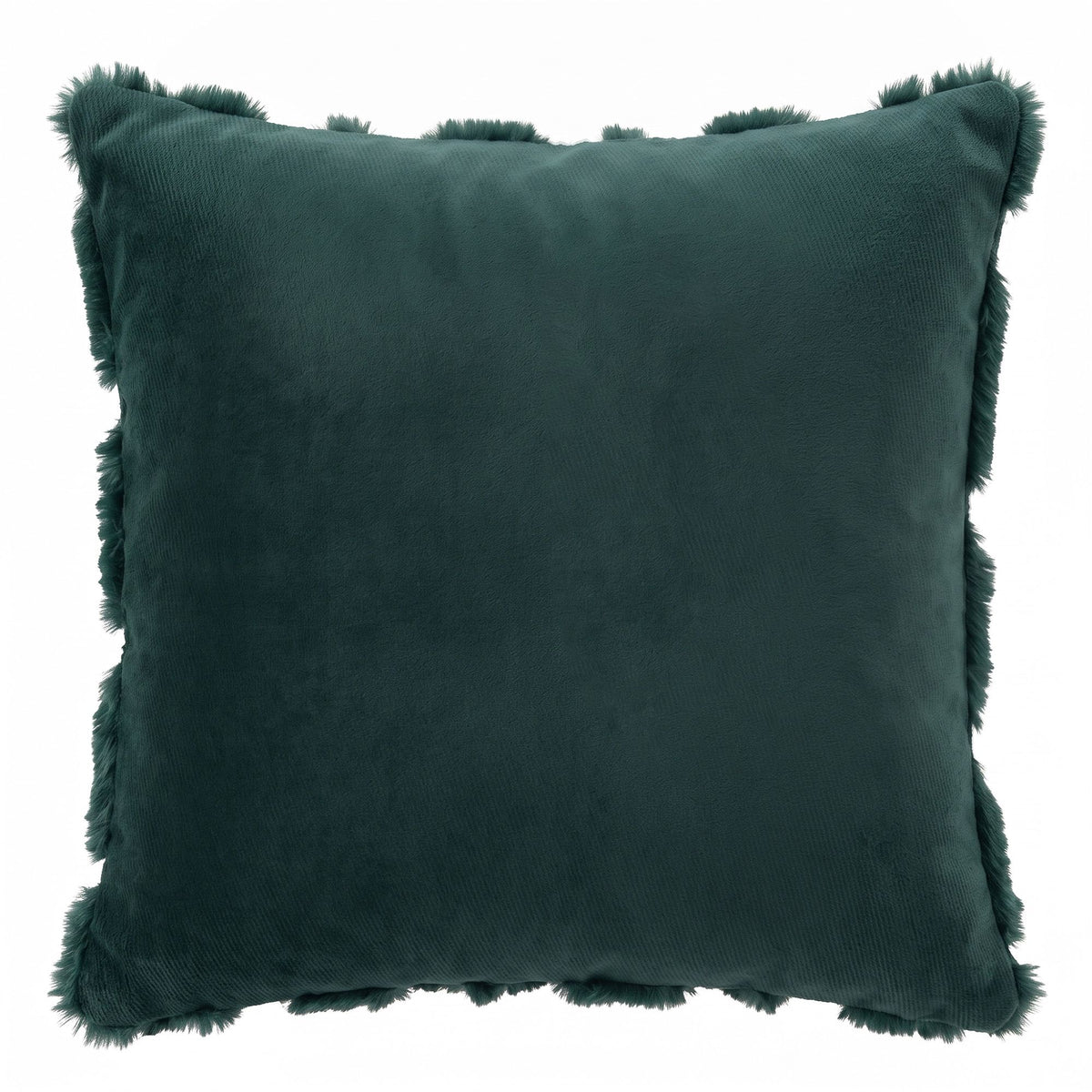 Jingle Jollys Christmas Tree Pillow 2 Packs Soft Fur Throw Green 45 x 45cm x
