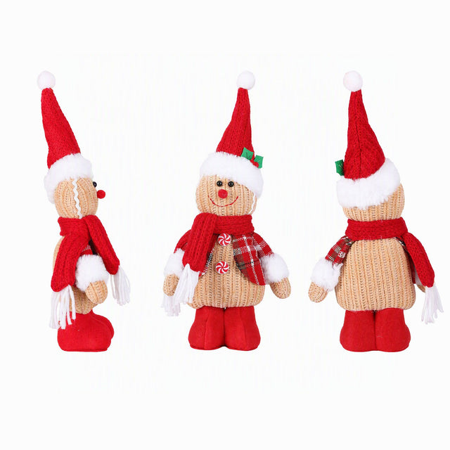 Jingle Jollys Christmas Gingerbread Man Ornament, Knitted