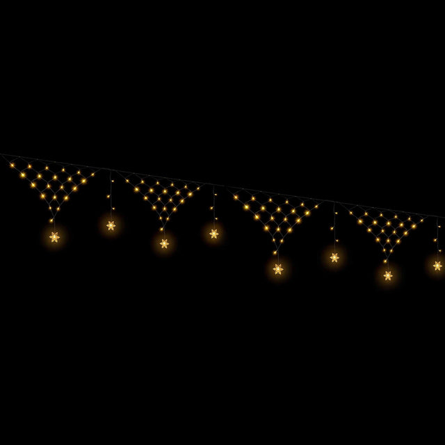 Jingle Jollys 4m Solar Fairy Lights, Warm White