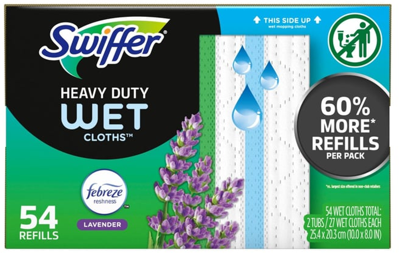 Swiffer Wet Mopping Pads (54 pk)