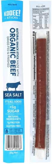 Kooee Organic Beef Sea Salt Stick (25 gs)