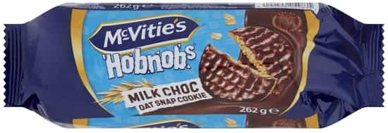 McVitie's Hobnobs Milk Chocolate Cookies (262 gs)