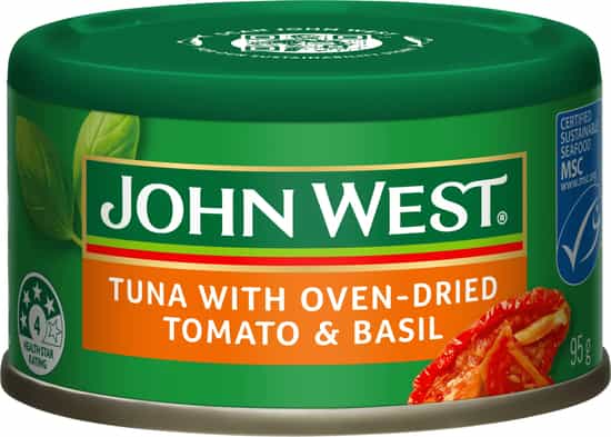 John West Tempters Oven Dried Tomato Basil Tuna (95 gs)