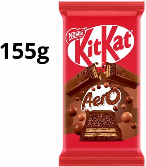 Kit Kat Aero Milk Chocolate Bar (155 gs)