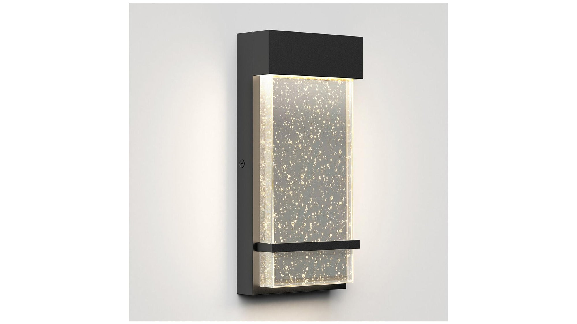 Artika Skyler Indoor Outdoor Bubble Glass LED Wall Light (1 ea)