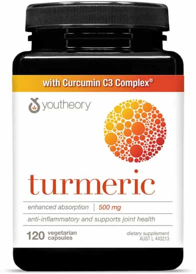 YouTheory Extra Strength Turmeric Capsules (120 pk)