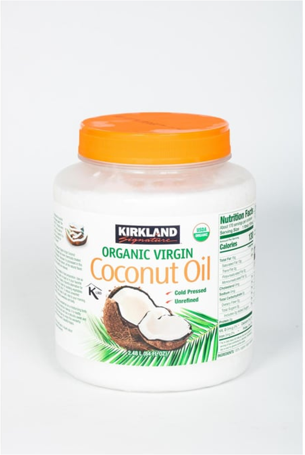 Kirkland Signature Organic Virgin Coconut Oil (2.48 L)