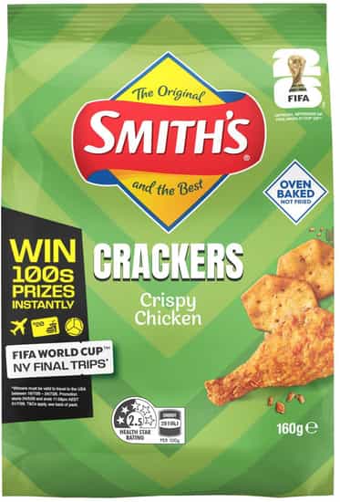 Smith's Crispy Chicken Crackers (160 gs)