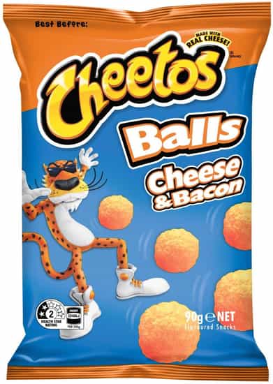 Cheetos Balls Cheese & Bacon Balls (90 gs)