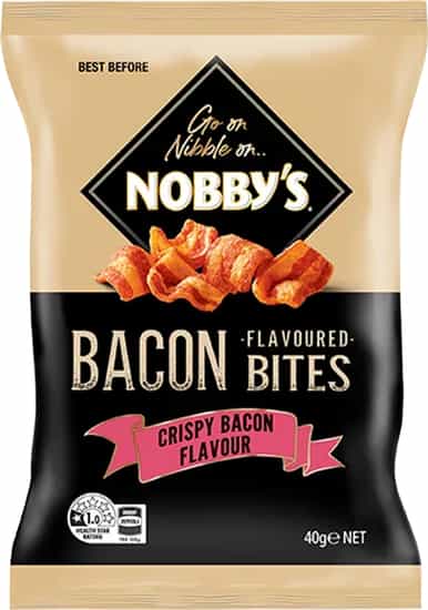 Nobby's Crispy Bacon Flavoured Bites (40 gs)