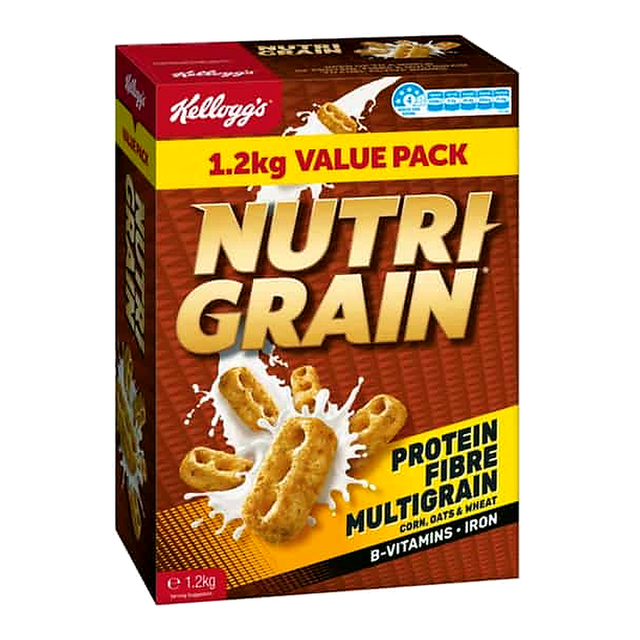 Kellogg's Cereal Nutri Grain Cereal Value Pack (1.2 kg)