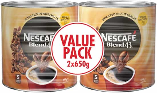 Nescafe Blend 43 Coffee (650 g x 2 pk)